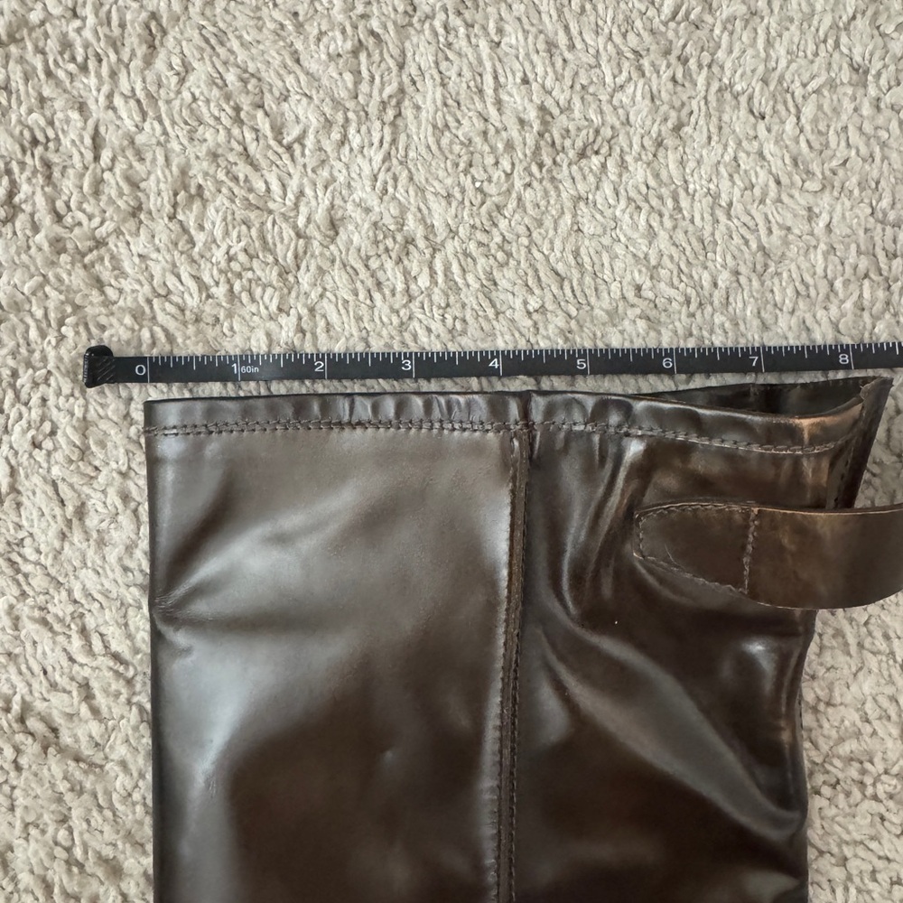 NWT Stuart Weitzman brown knee high boots - Picture 14 of 14
